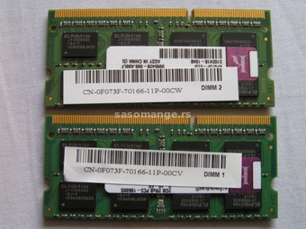 KINGSTON 2x2GB DDR3 SO-DIMM PC3-10600S 1333 MHz