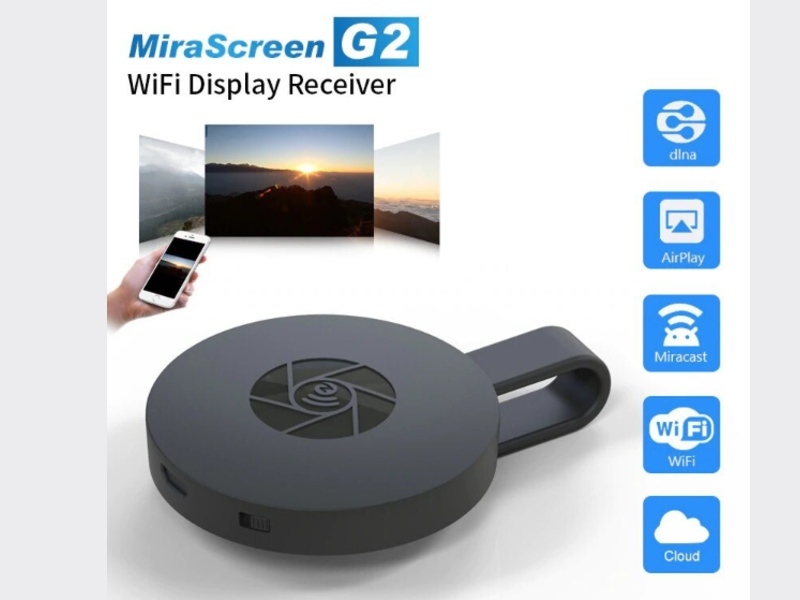 MiraScreen G2 TV, WiFi Display, DLNA, 1080P