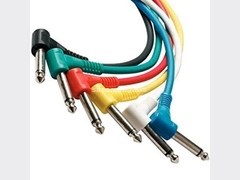 Power Dynamics PD Connex Patch cable 6pcs- 0,5m color OFC Mono