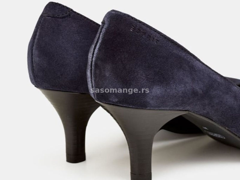 ESPRIT ženske kožne cipele, teget boje, broj 39