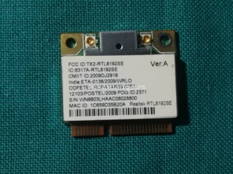 Packard Bell TK36 PEW92 Wireless Kartica Wi-Fi Card