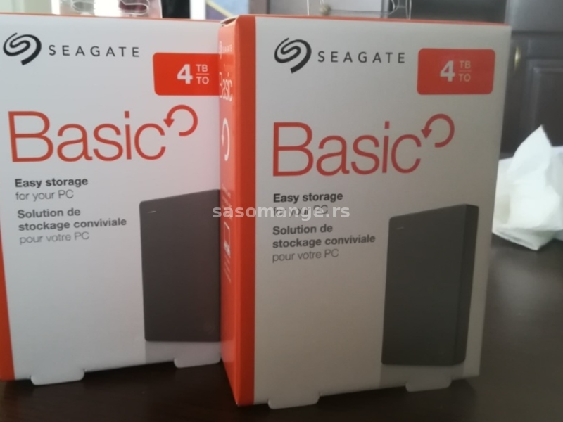 Eksterni hard disk 4 TB Seagate