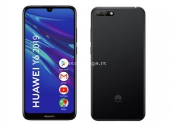 Mobilni telefon Huawei Y6 2019 6.09" DS 2/32GB crni-NOVO GAR