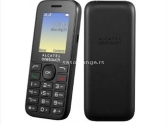 Mobilni telefon Alcatel OT 1016 Black-Alcatel OT 1016 Black