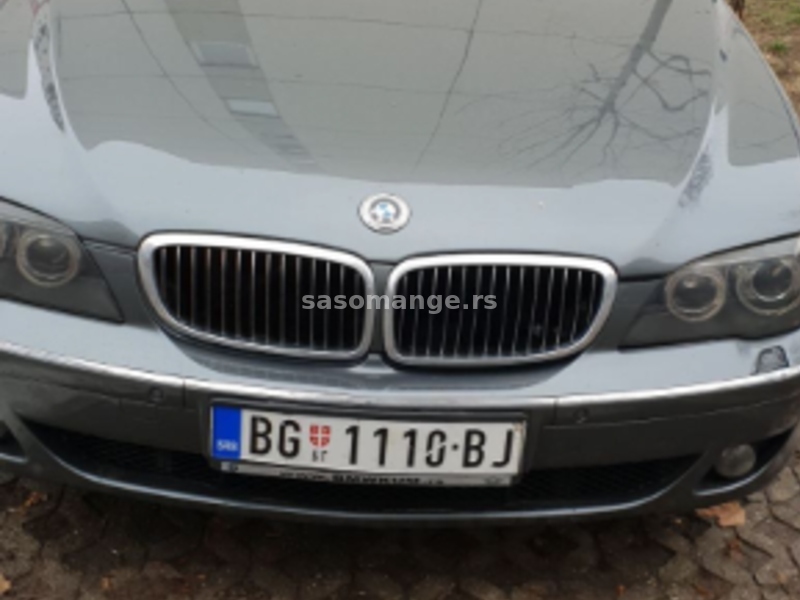 BMW SERIES 7 730D 170 kW, 4 vrata, limuzina