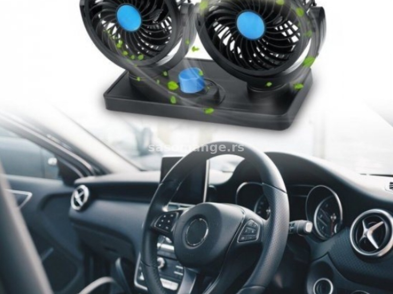 Ventilator dupli za auto- ventilator