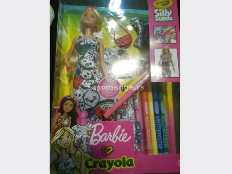 Barbi lutka Crayola