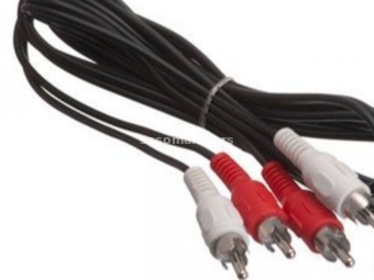 Stereo RCA Audio Cable- Dual Male Connectors 5M