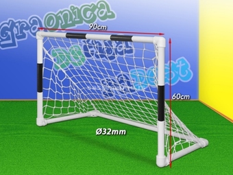 Fudbalski gol - Plastični - 90x60cm