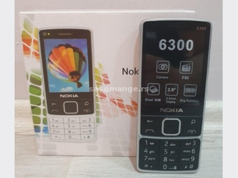 Nokia 6300 dual sim, srpski meni