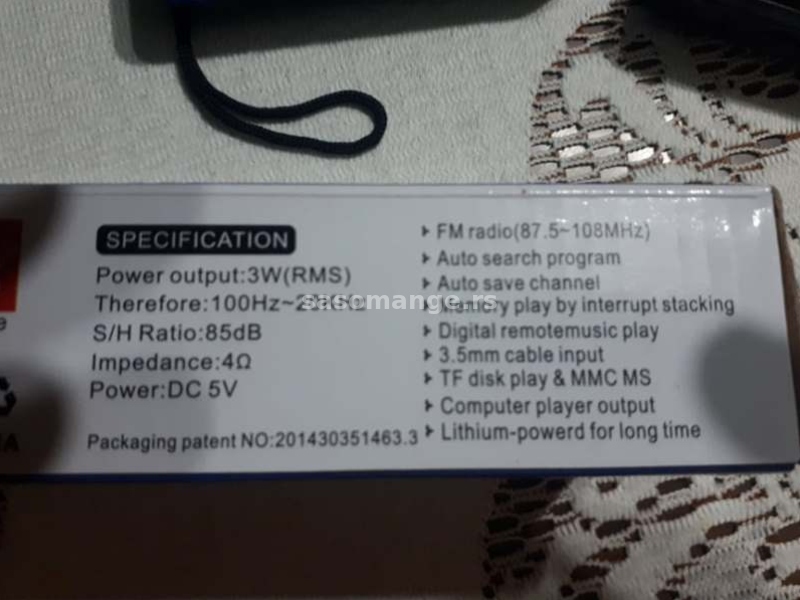 Mini Radio Mp3 Player, USB, Fm radio