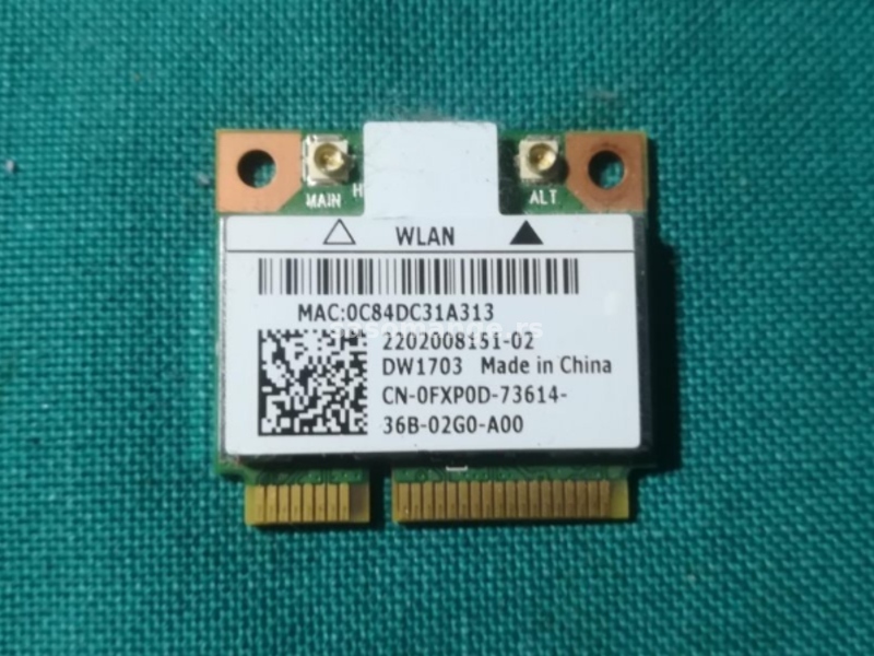DELL Vostro 3460 Wireless Kartica Wi-Fi Card WLAN