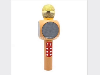 Karaoke mikrofon-Mikrofon 1816 Bluetooth zlatni-