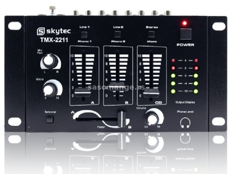 SkytecTMX 2211 Mixer 4-channel black
