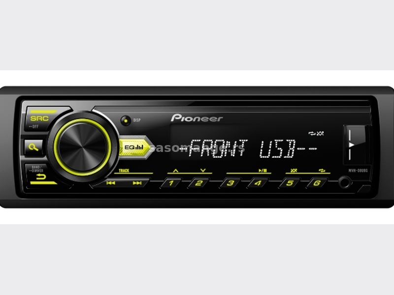Pioneer radio mp3+usb/mvh-ub,ubg