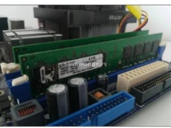 Kingston 1GB 667MHz DDR2 KVR667D2N5/1G 2gb ukupno 1200