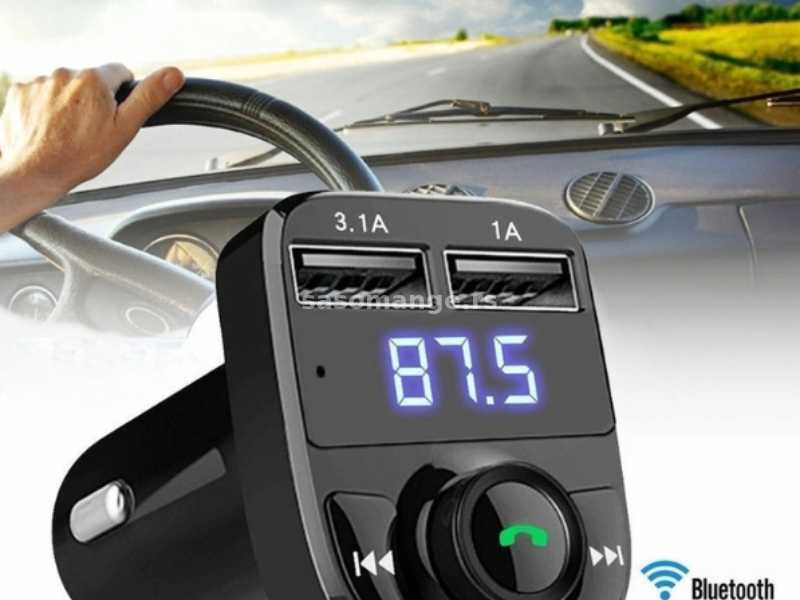FM transmiter - Bluetooth Handsfree - MP3- Auto punjac 3,1A