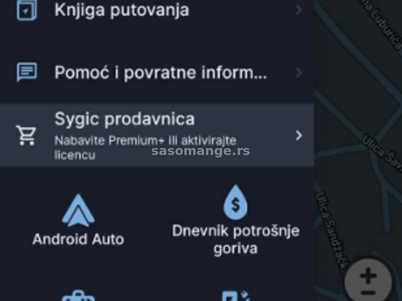 Instalacija Sygic premium navigacija