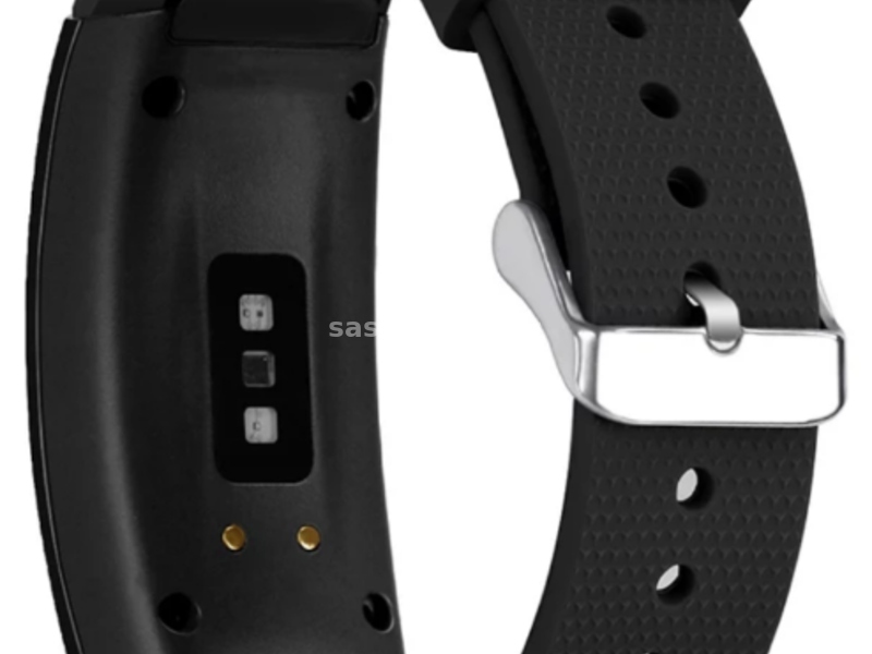 Siva silikonska narukvica za Samsung Gear Fit 2