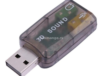 Zvučna usb kartica 3D Audio Sound Card Adapter