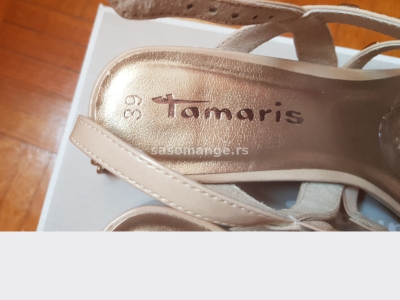 Tamaris kožne sandale, 39, kao nove