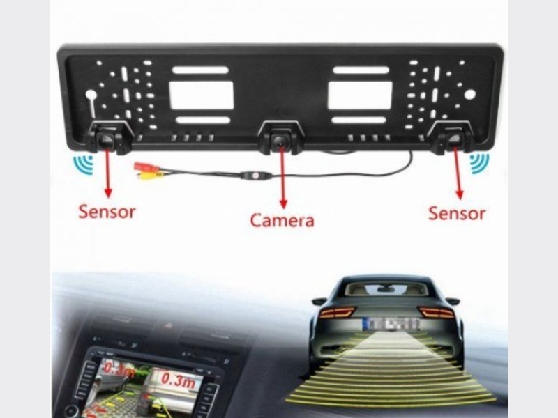 Parking senzori + kamera u ramu tablice