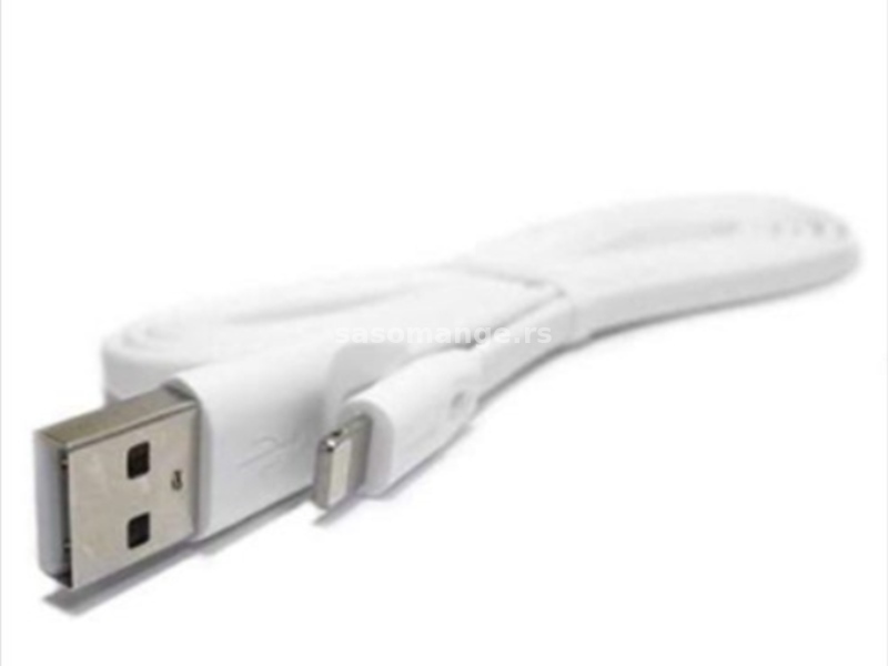 USB data kabal REMAX quick charge&amp;data full speed za Iphone lightning beli 1m