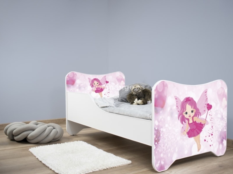Dečiji krevet sa fiokom Happy Kitty 160x80 FAIRY