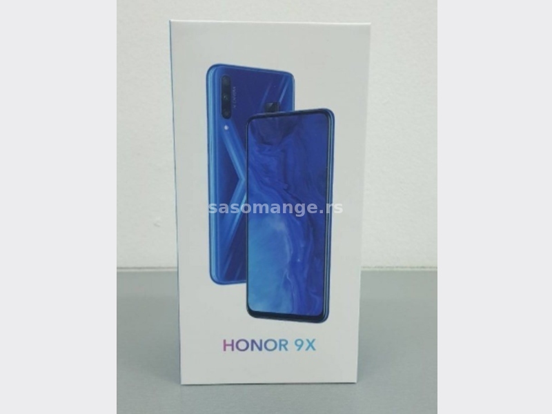 Mobilni telefon Honor 9X 6.59" 4GB/128GB crni- NOVO GARANCIJ