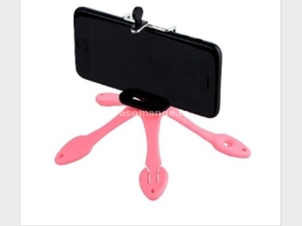 Drzac za mobilni telefon-Oktopod tripod pink -