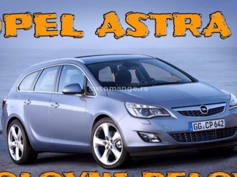 Opel Astra J - kompletan auto u delovima