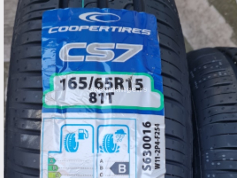 2 nove Cooper Tires letnje gume 165/65R15