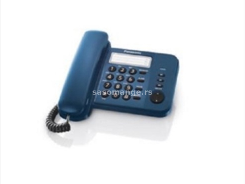 Panasonic zičani telefon-PANASONIC telefon KX-TS520FXC plavi -