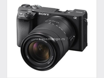 Fotoaparat-Sony ILCE6400MB.CEC MILC fotoaparat crni+objektiv 18-135mm