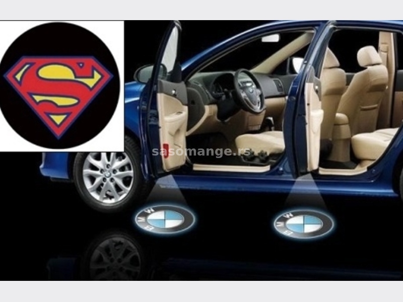 3d led logo projektori - superman