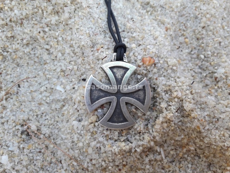 Templarski krst unikatni ogrlica,Simbol hriscanstva