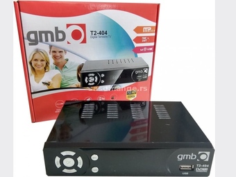 GMB-T2-404 dvb-T2 SET TOP BOX - RF Modulator! (NOVO)