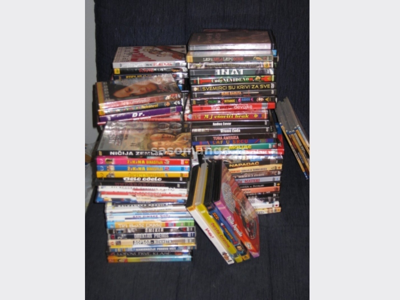 Privatna kolekcija DVD filmova-originali