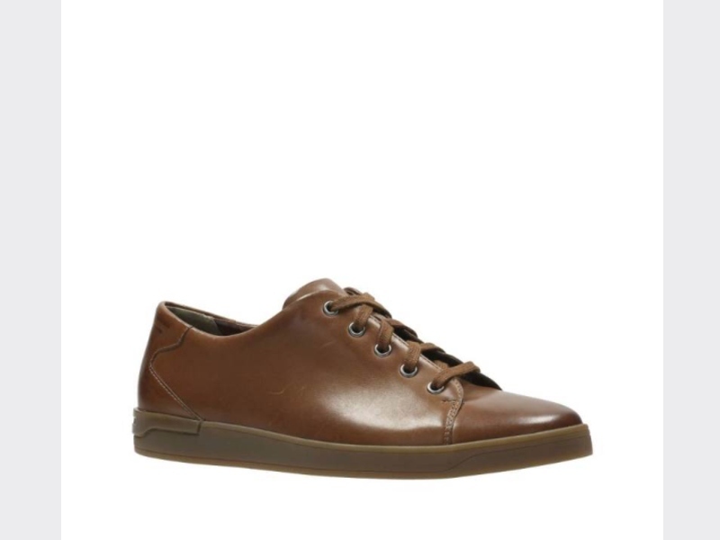 Clarks Stanway Lace cipele, braon boje, broj 47