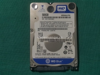 WD5000LPVX 500GB Hard Disk 2.5 Slim SATA 100/100