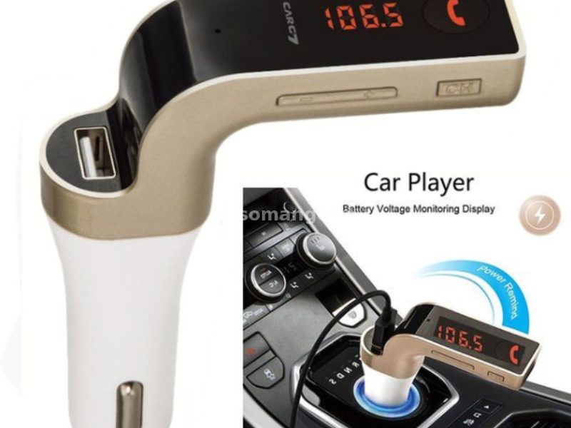 FM transmiter - Bluetooth Handsfree - Auto punjac 2.1A