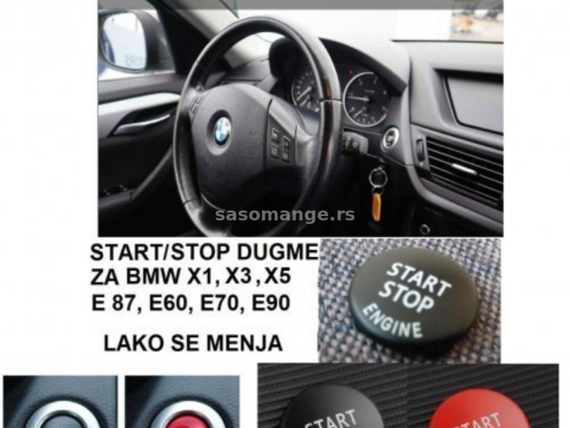 Start-stop dugme BMW X1,3,5,6,E90,E87,E70