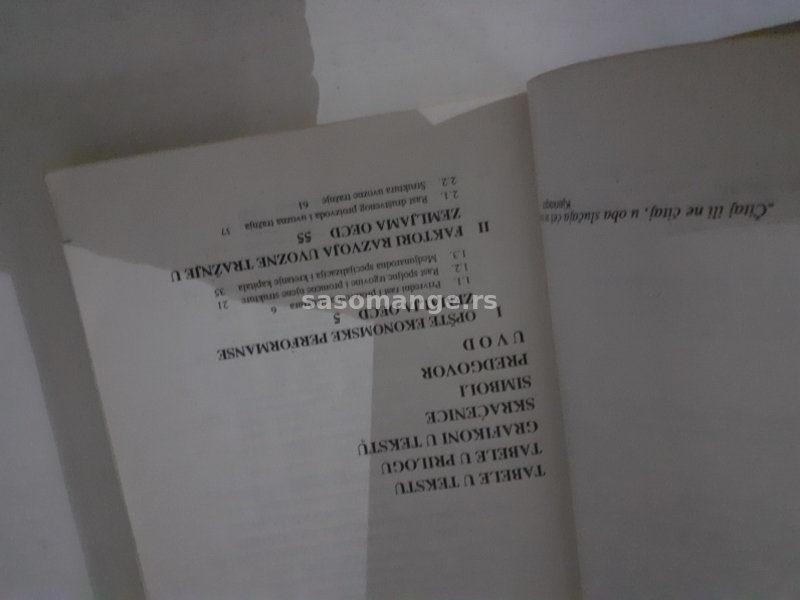 Ekonomski odnosi Jugoslavije sa zemljama OECD RETKO stanje i perspektive Radovan Kovačević posveta