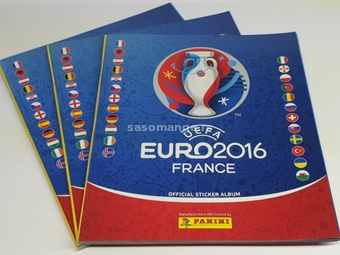 Euro 2016 panini - 3 prazna albuma