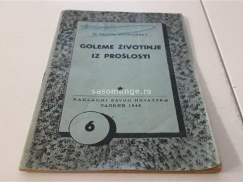 Goleme zivotinje iz proslosti Dr Vanda Kochansky