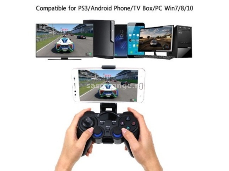 Multifunkcionalni Wireless Gamepad za Kompjuter, Laptop, Android boks, telefon, tablet, PS3...