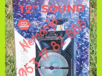 Bluetooth Blutut zvucnik ALP 1203 12" Karaoke/USB/AUX/FM/SD