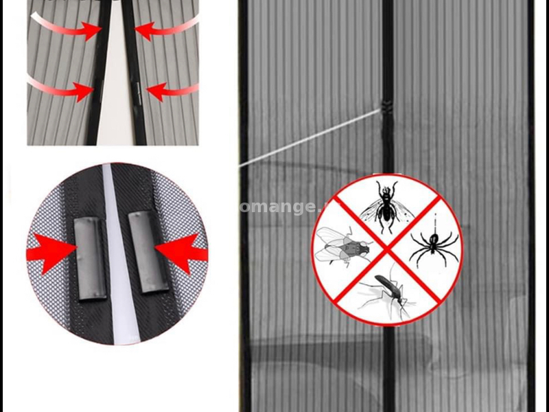 Magnetna zavesa - mreza protiv komaraca i drugih insekata