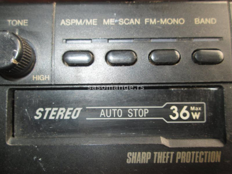 Autoradio kasetofon SHARP
