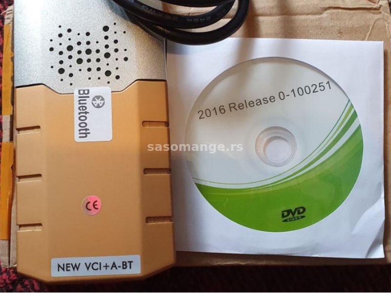 Zlatni Delphi OBD2 VD CDP Bluetooth 2020.23